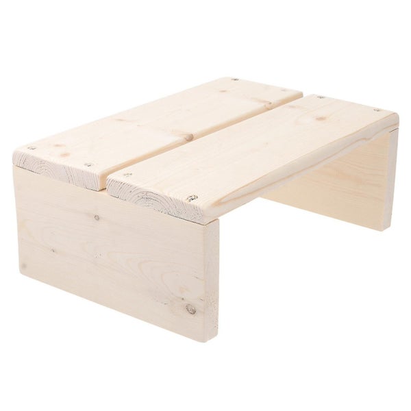 1pc Wooden Footstool Bathroom Stool Bedside Stool For Toilet Hotel Home Childr Carousel 2