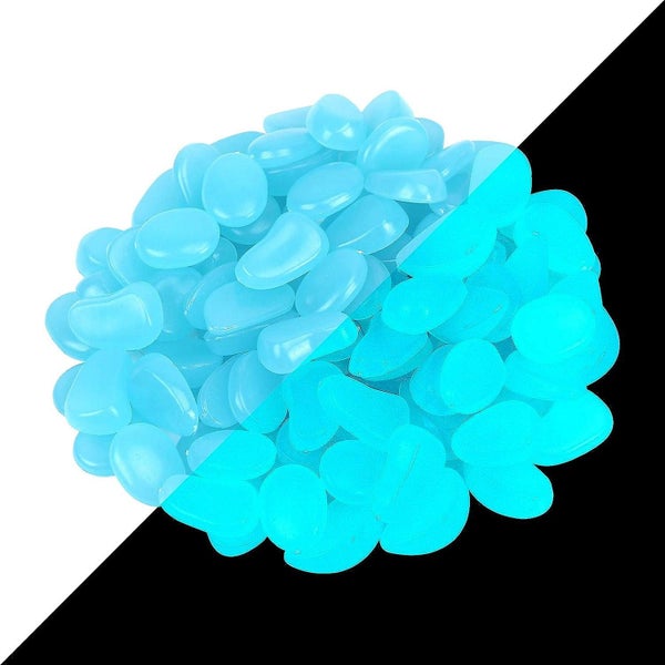 200 Pieces Luminous Stones Luminous Pebbles Fluorescent Stones For Aquarium Ga Carousel 1