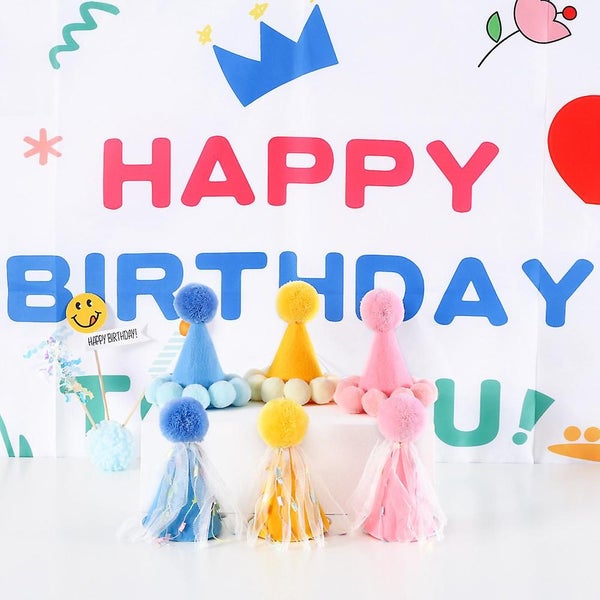 Dog Party Hat Cute Cone Party Accessories For Dogs & Cats perfect For Birthday Carousel 5