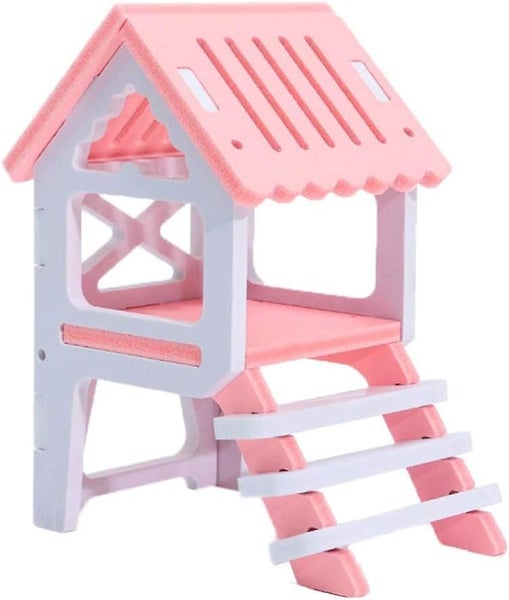 Prime Qualit En Bois Petit Animal Maison Chinchilla Hamster Nid Grenier Jouant Carousel 1