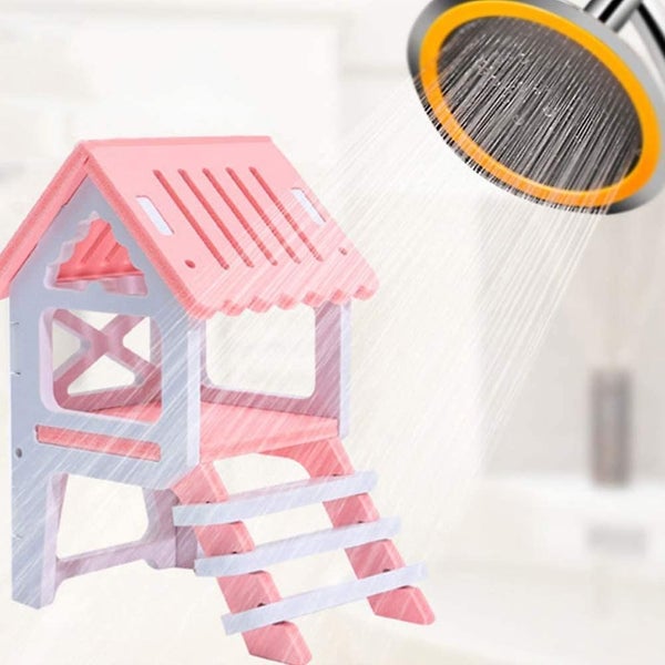 Prime Qualit En Bois Petit Animal Maison Chinchilla Hamster Nid Grenier Jouant Carousel 2