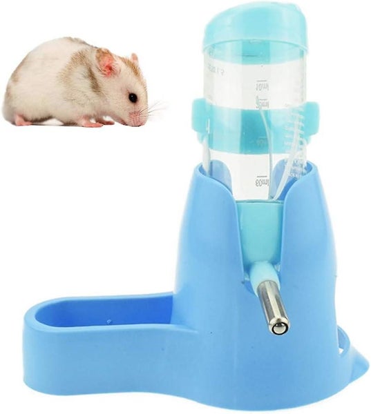 3 In 1 Hamster Hanging Water Bottle Pet Auto Dispenser With Base For Dwarf Ham Carousel 1
