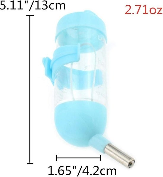 3 In 1 Hamster Hanging Water Bottle Pet Auto Dispenser With Base For Dwarf Ham Carousel 2