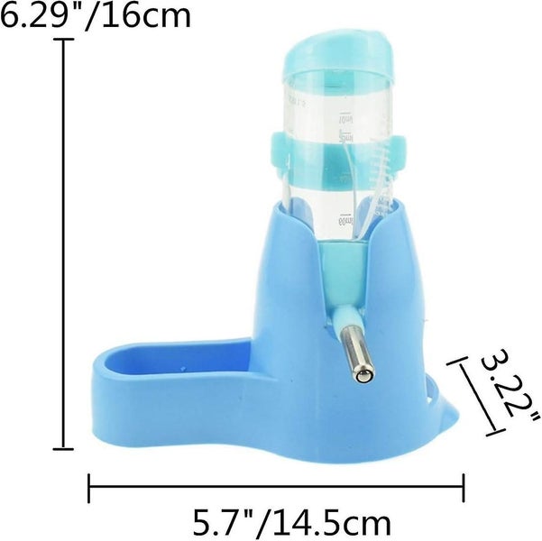3 In 1 Hamster Hanging Water Bottle Pet Auto Dispenser With Base For Dwarf Ham Carousel 4