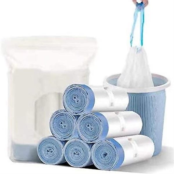 Small Trash Bag 2.6 Gallon Garbage Bags Bathroom Trash Can Liners For Bedroom Carousel 1