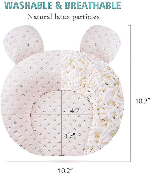 Soft Baby Nursery Pillows Unisex Newborns Head Shaping Infant Support Sleeping Carousel 2