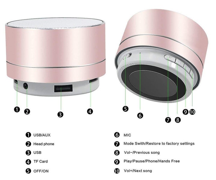 Touch Bluetooth Speaker 24h Music Hd Sound Premium Mini Portable Bluetooth Spe Carousel 2