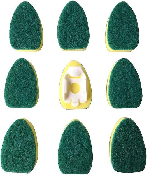 10pcs Heavy Duty Dish Wand Sponge Refill Replacement Heads For Kitchen Sink Cl Carousel 1