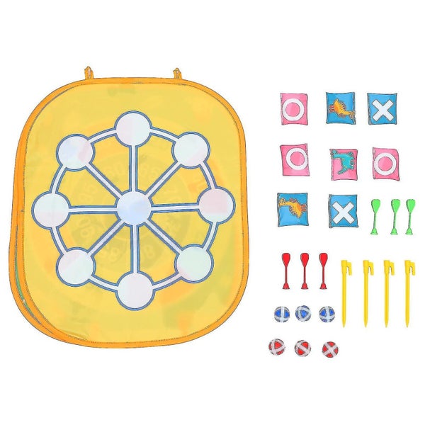1 Set Throwing Sandbag Toy Kids Outdoor Sandbag Toys Toss Games Plaything Carousel 1