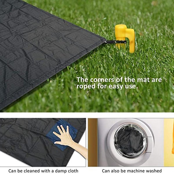 Outdoor Picnic Waterproof Blanket Compact Lightweight Foldable Sand Proof Poc Carousel 5