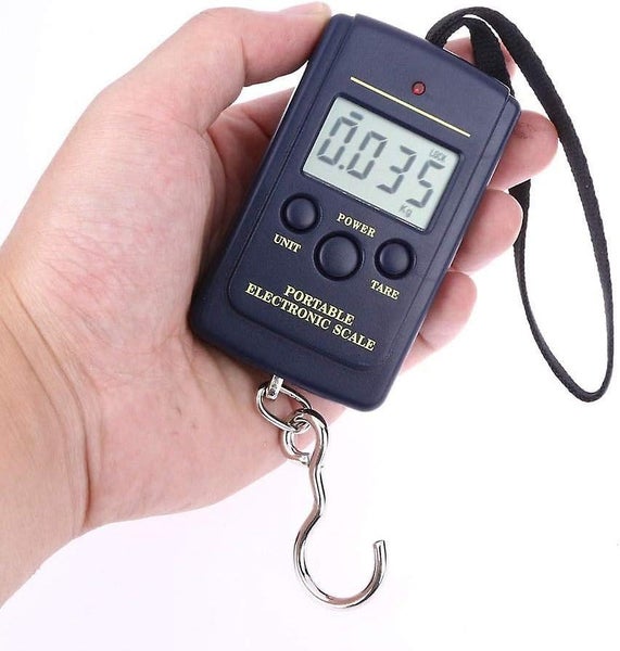 Fishing Scale Portable 88lb/40kg Pocket Size Multi-functionals Pro Scale With Carousel 1