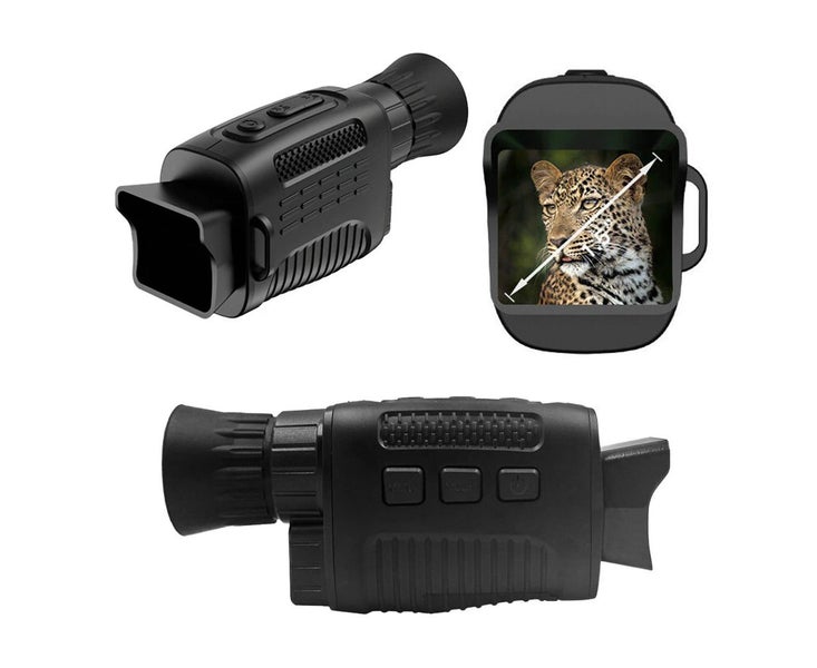 IR Night Vision Monocular 5X Zoom Telescope Digital Camera HD Video 4K Carousel 1