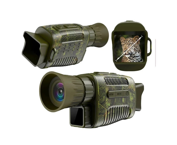 IR Night Vision Monocular 5X Zoom Telescope Digital Camera HD Video 4K Carousel 1