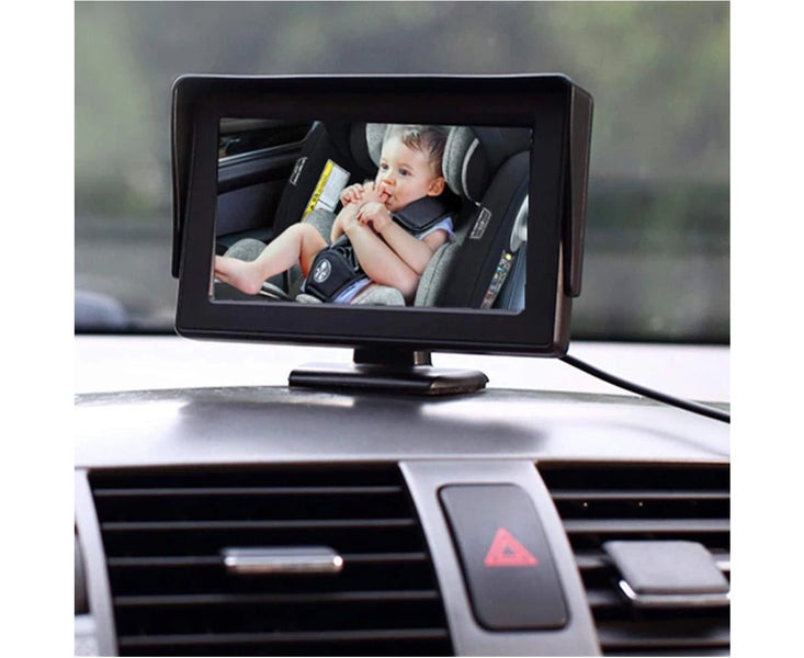 Baby Monitor for Car Back Seat Baby Car Camera with Night Vision Carousel 2