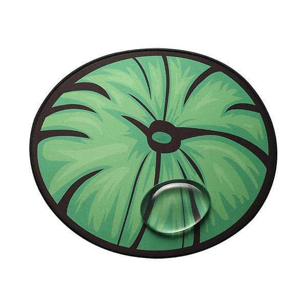 Non-slip Ergonomic Lotus Leaf Mouse Pad With Transparent Wrist Support Carousel 1