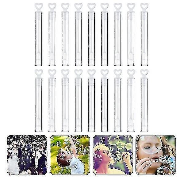 50pcs Kids Bulk Bubble Solution Blowing Wand Bottles Wedding Party Supplies Carousel 2
