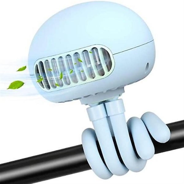 Stroller Fan Portable Bladeless Fan Mini Handheld Fan With Flexible Tripod Cli Carousel 1