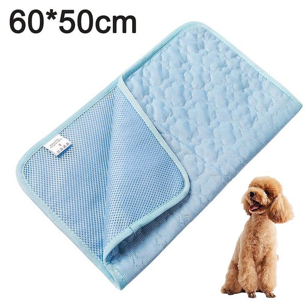 Pet Supplies Summer Ice Silk Cooling Mat For Pets Cooling Mat For Dogs Cooling Carousel 2
