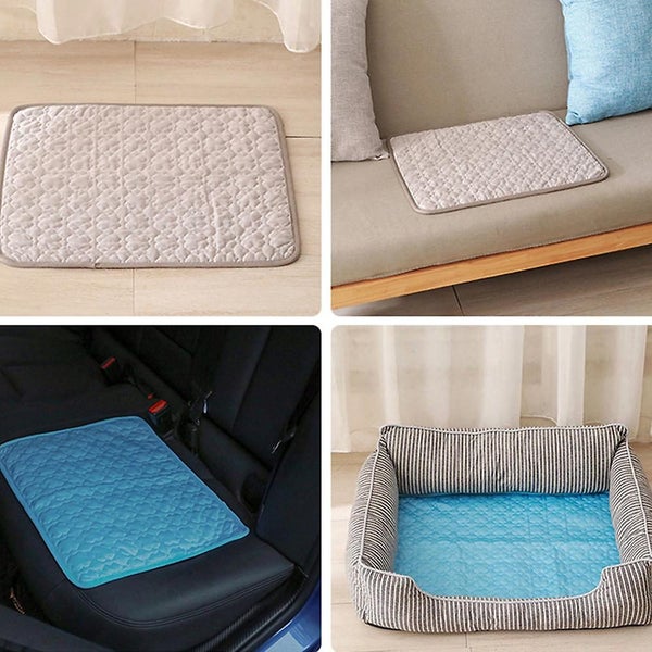 Pet Supplies Summer Ice Silk Cooling Mat For Pets Cooling Mat For Dogs Cooling Carousel 5