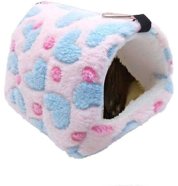 Cozy Hamster Bed - Soft Hammock For Sleeping - Suitable For Cute Little Animals Carousel 1