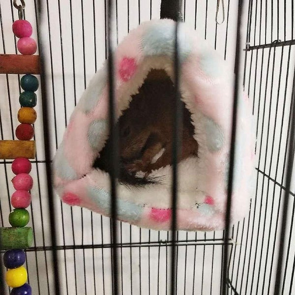 Cozy Hamster Bed - Soft Hammock For Sleeping - Suitable For Cute Little Animals Carousel 3