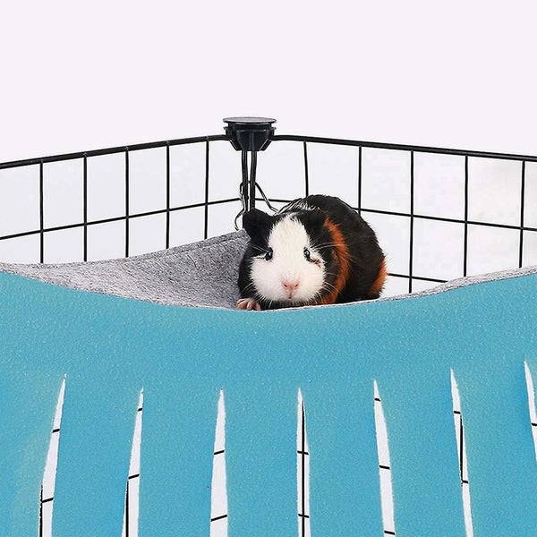 Hamster Hammock Guinea Pig Rabbit Tassel Corner House Hide Tent Nest Pet Hide Carousel 5