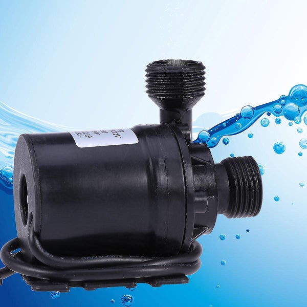 Dc 12v Brushless Submersible Water Pump 800l/h 5m For Fountain Pool Solar Circ Carousel 2