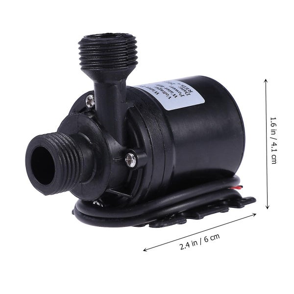 Dc 12v Brushless Submersible Water Pump 800l/h 5m For Fountain Pool Solar Circ Carousel 5