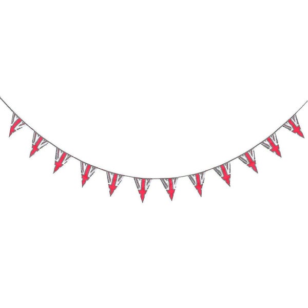 1pcs Banner British Flag Bunting Uk Flag Banner Great Britain Flag Flag Banner Carousel 2