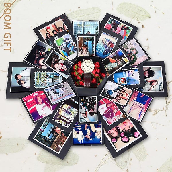 Surprise Box Personalized Diy Gift Scrapbook And Photo Album Carousel 1