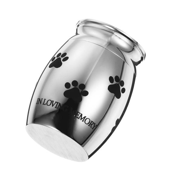 Urn Dogs Ashes Urns Pet Ashes Pet Cremation Urn Stainless Steel Storage Box Carousel 1