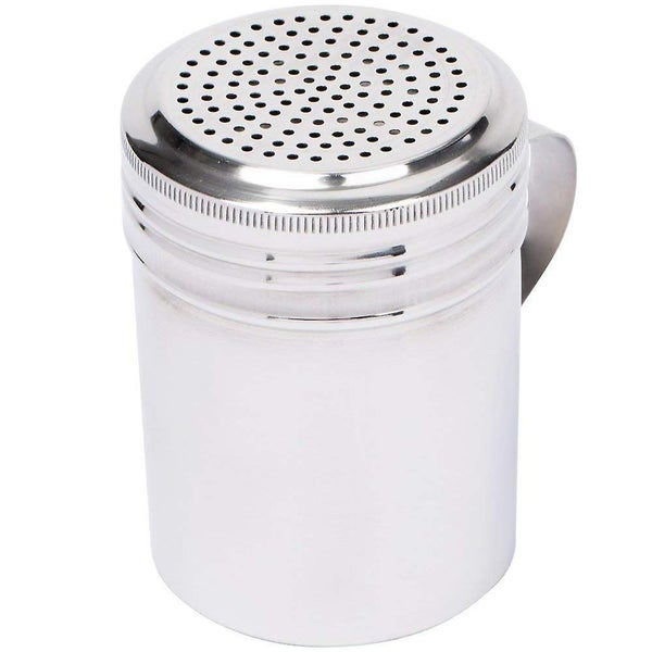 Stainless Steel Seasoning Jar With Handle10-ounce Stainless Steel Dredge Shake Carousel 2
