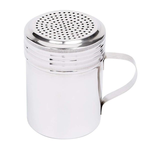 Stainless Steel Seasoning Jar With Handle10-ounce Stainless Steel Dredge Shake Carousel 3
