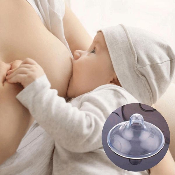 2pcs Nipple Shield For Breastfeeding Soft Silicone Nipple Protection Cover Carousel 4
