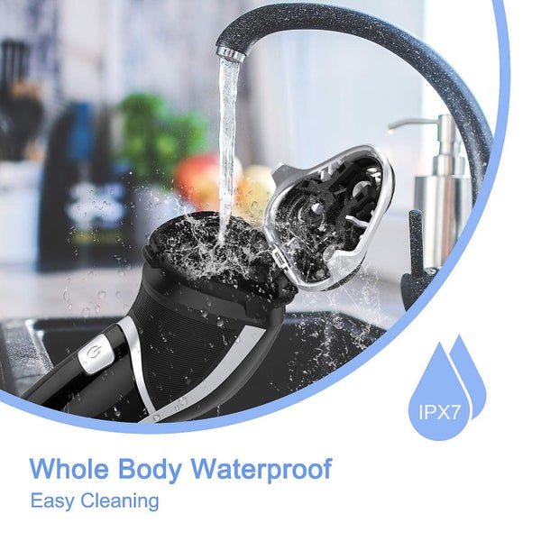 High-quality Men's Electric Shaver Corded And Cordless Rechargeable 3d Rotary Carousel 5