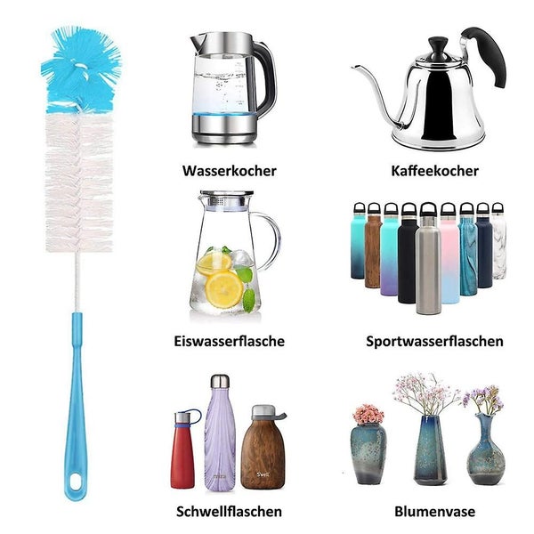 Bottle Cleaning Brushhandle Water Bottle Brush Flexible Bendable Cleaner For W Carousel 2