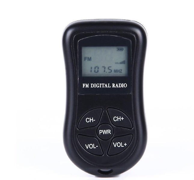 Pocket Radio With Lcd Display Portable Digital Fm Radio With Earphones And Lan Carousel 5
