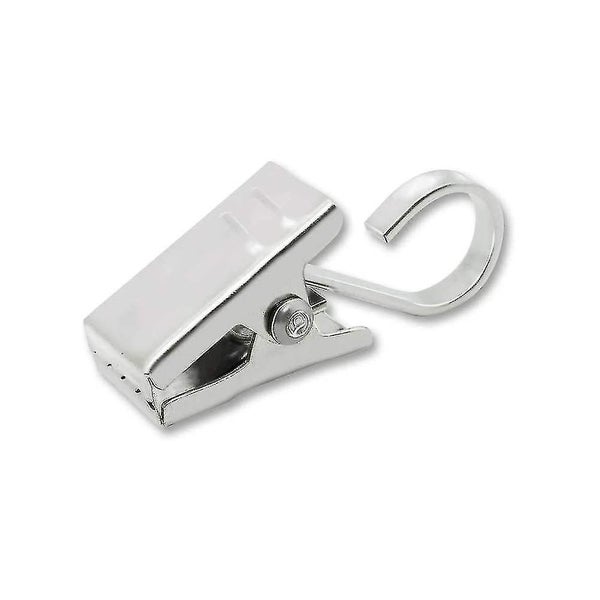 30 Pcs Stainless Steel Small Curtain Clips With Hook Heavy-duty Hanging Clamps Carousel 1