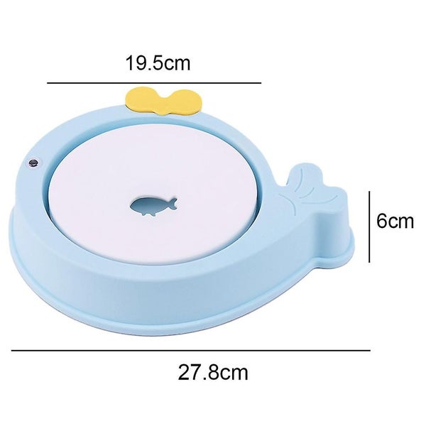 Splash Proof Anti Wetting Mouth Mustache Pet Drinking Water Bowl Water Feeder Carousel 2