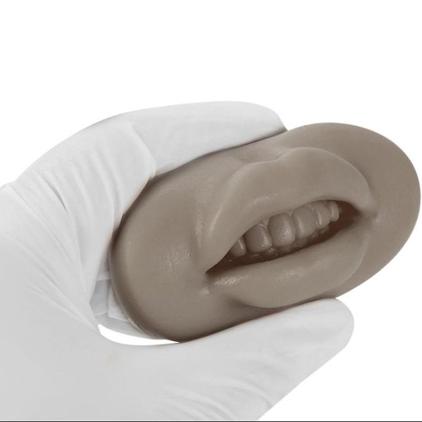 4pcs Silicone Lip Piercing Models Portable Tattoos Lips Silicone Fake Skin62932738765569111