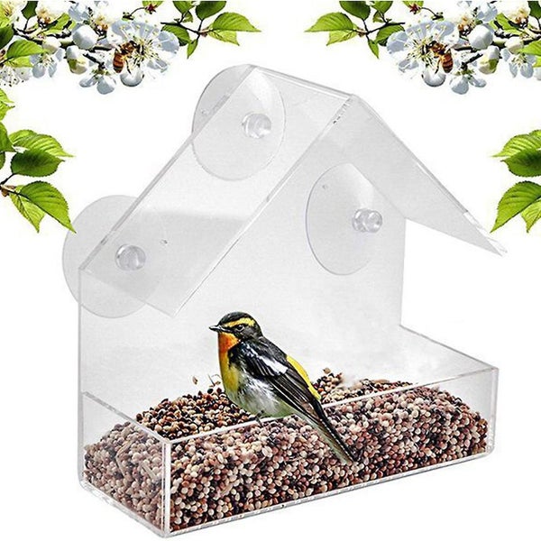 Removable Window Bird Feeder Carousel 1