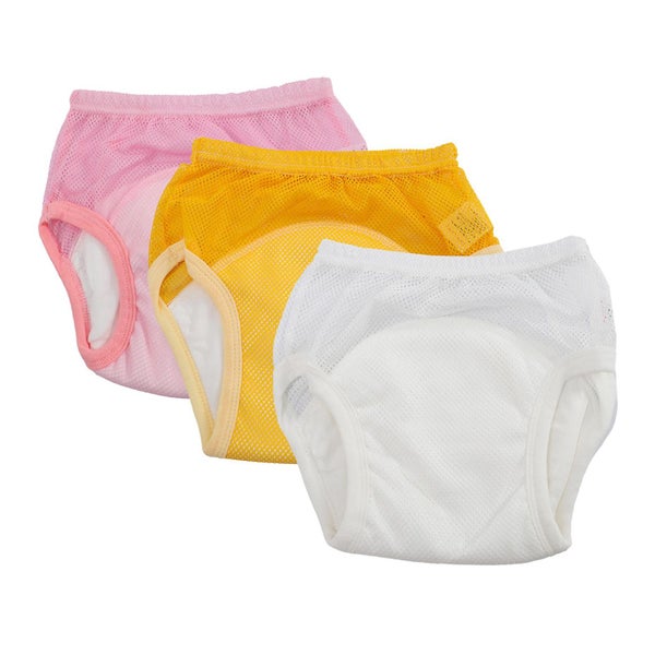 3pcs Baby Cotton Training Pants Breathable Toddler Potty Training Underwear Carousel 1