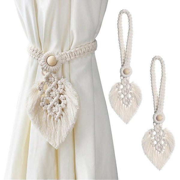 Curtain Tie 2 Pieces Boho Leaf Curtain Tie Curtain Tie Curtain Accessories Cur Carousel 1