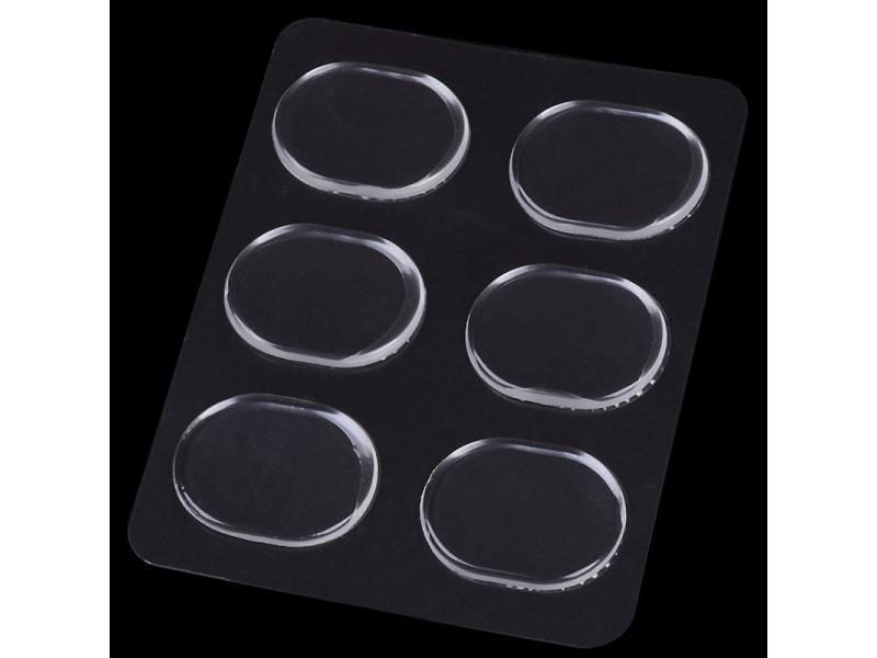 6pcs Set Transparent Snare Drum Mute Pad Gel Pads Drum Muffler Percussion Carousel 1