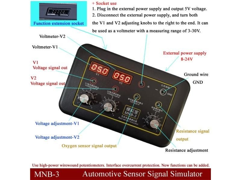 New MNB-3 MNB-2 Auto Sensor Signal Simulator Tester Carousel 1