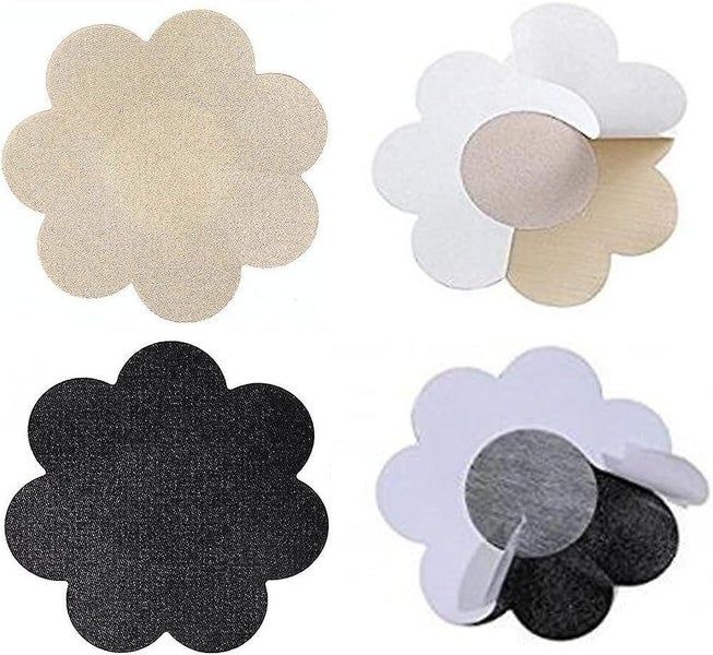 Self-adhesive Nippleless Cover 20 Pairs Disposable Bra Gel Petals Pad Pasties Carousel 4