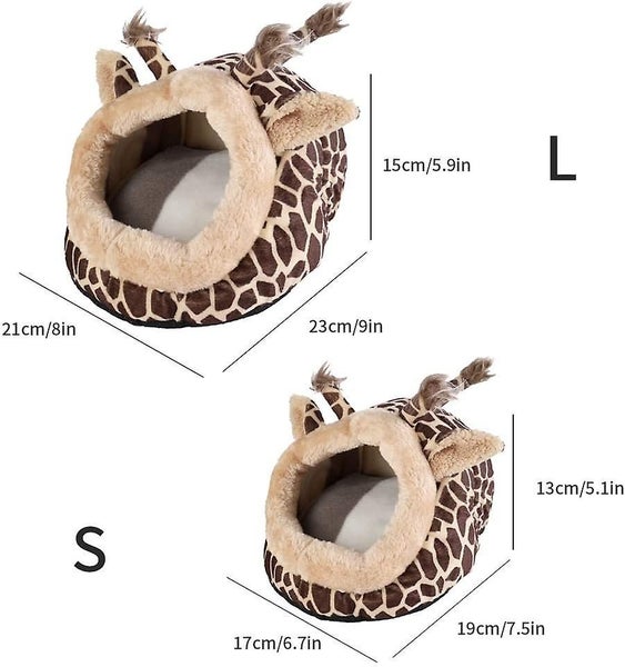 Guinea Pig Bed Toy Cage House Accessories Nest Hedgehog Hamster Supplies Sugar Carousel 2
