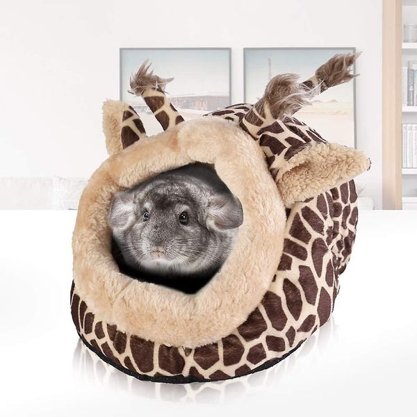 Guinea Pig Bed Toy Cage House Accessories Nest Hedgehog Hamster Supplies Sugar Carousel 5