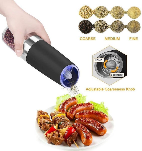 Salt And Pepper Mill Electric Pepper Mill Spice Mill Salt Mill Tilting Mill Ce Carousel 4