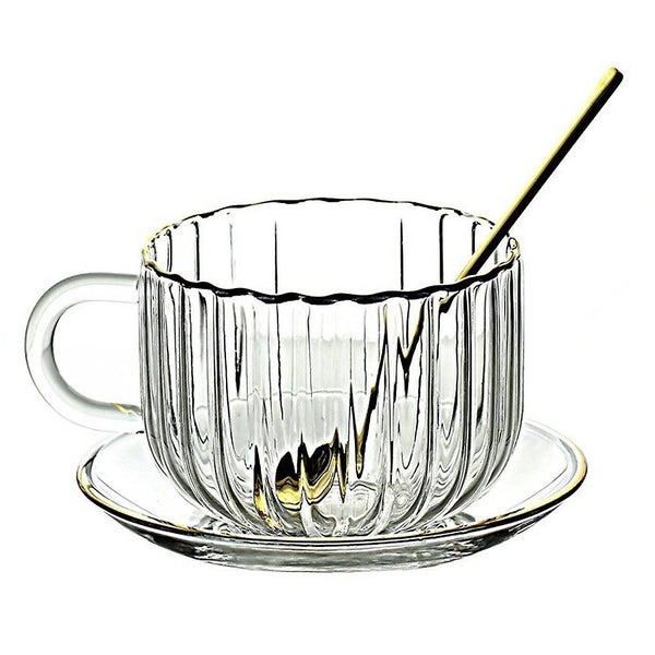 Fashion Coffee Pudding Cup Set Of Tea Cups 450ml Carousel 1